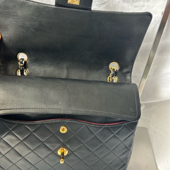 Chanel Matelasse 25 Coco Mark Double Flap 24k gold plate - Picture 4 of 17